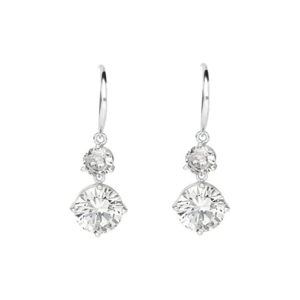 Believe nwt by Brilliance Women's Teardrop Earrings, Silver Plated